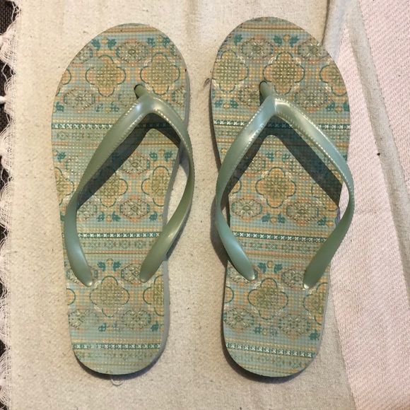 Blue sandals/Flip Flops - Picture 1 of 6